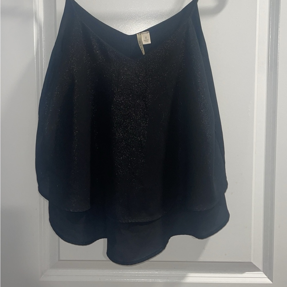 Black Sparkly Tank.